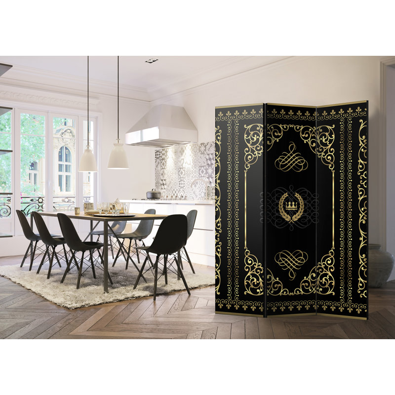 135cm W x 172cm H 3 - Panel One Sided Room Divider Folding Room Divider
