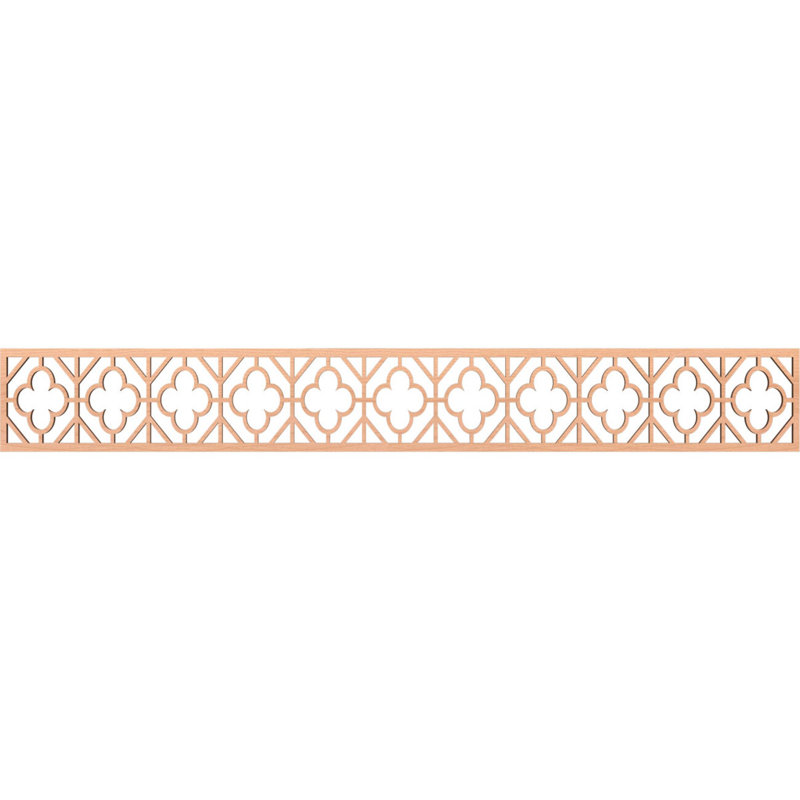 Moulure Hazelton, Aulne, H 6 po x l 46,5 po x P 0,25 po