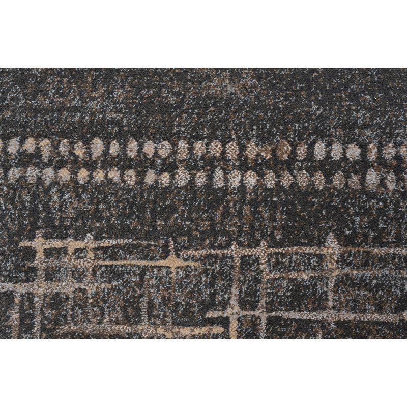 Clymer Abstract Area Rug, Round 160cm