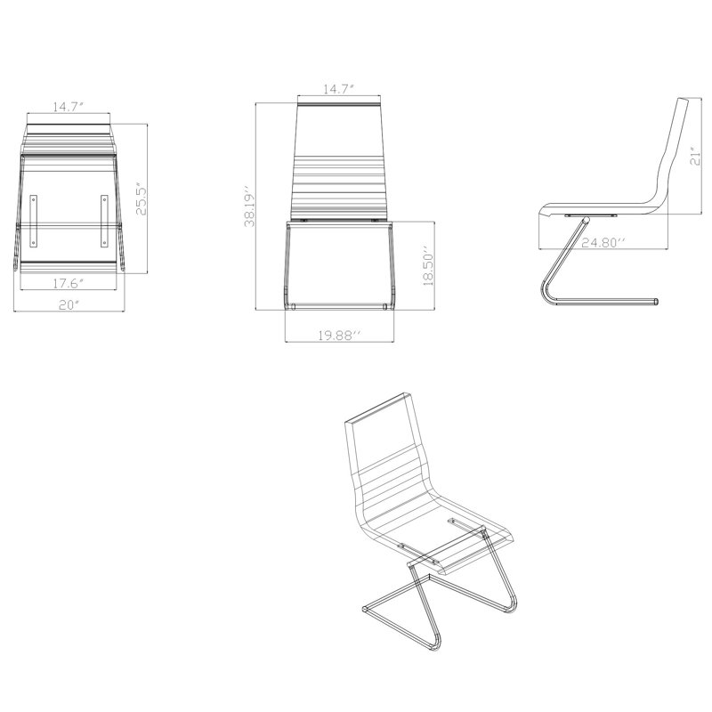 Chaise de patio avec coussin Janet