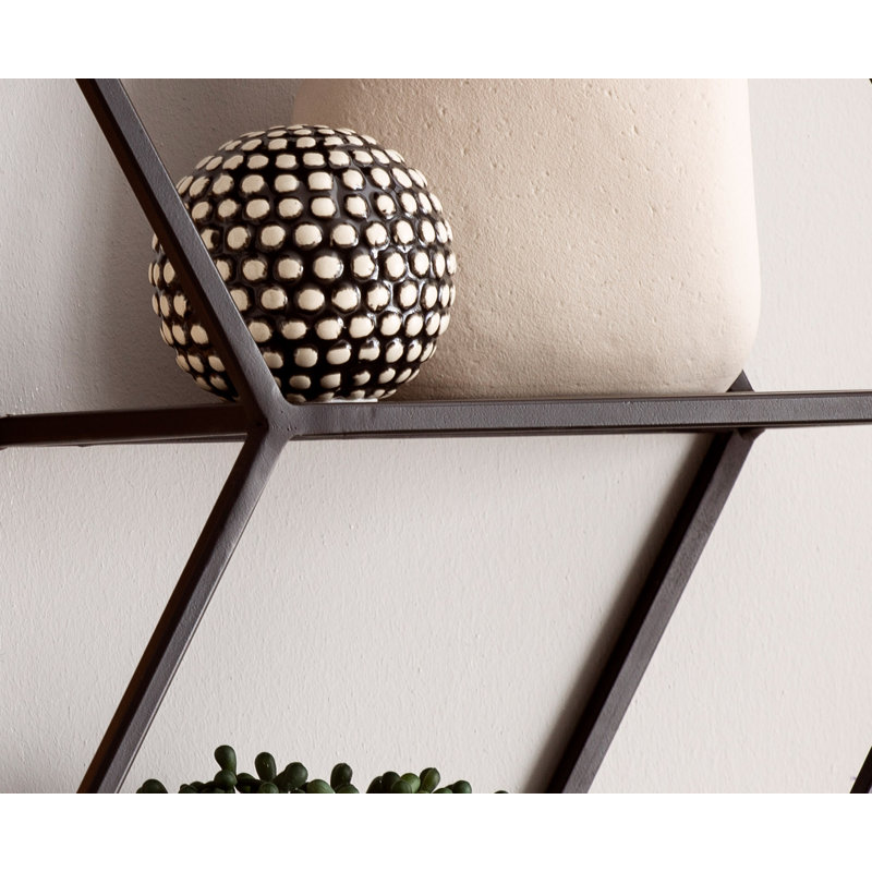 Hexagon Accent Shelf