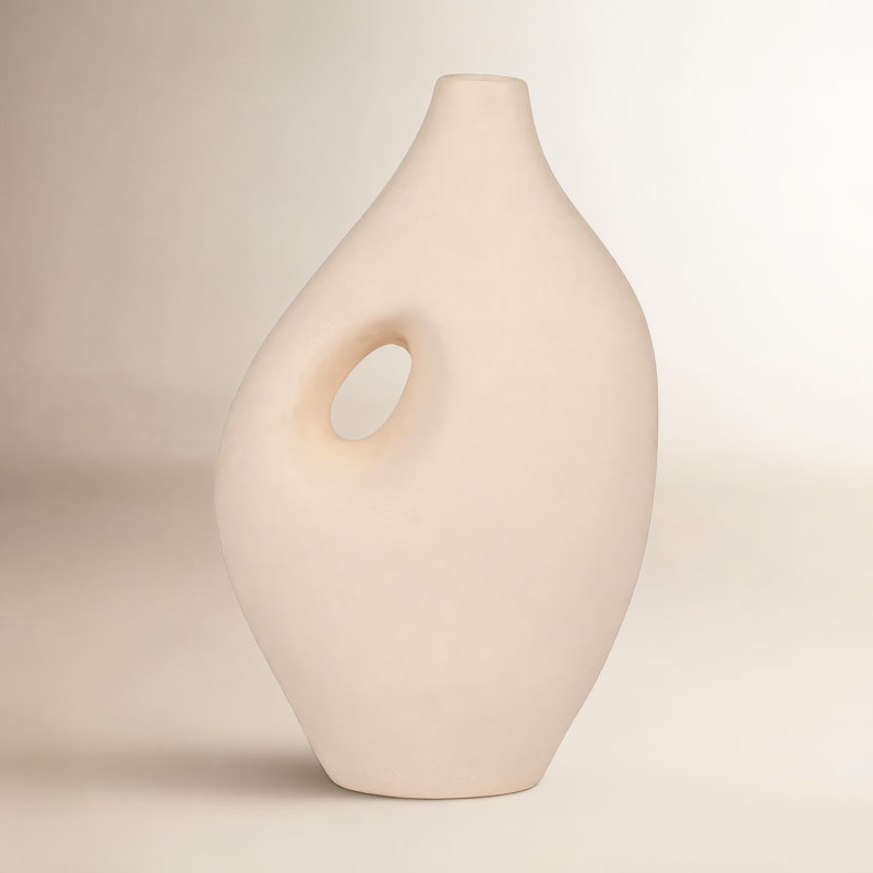 Vase Boho, H 12 po x l 7 po x P 4 po