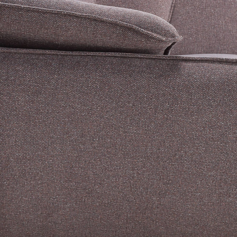 Dalya Gray Linen Sofa