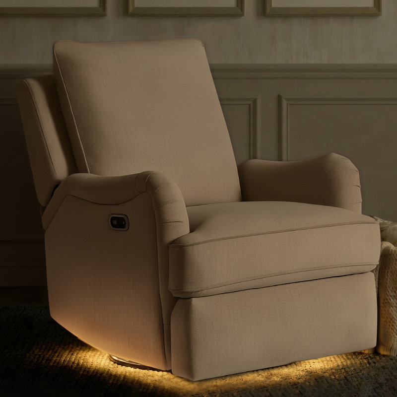 Maxi-Cosi Lindon Swivel Glider & Power Recliner, Linen