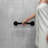 MITER 12 in. x 1.25 in. Grab Bar, ADA Compliant for Bath and Shower Safety (500 lb. Capacity) in Matte Black-125355732-125355730