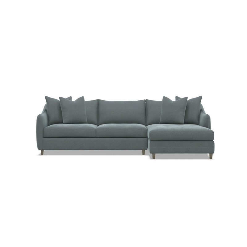 Joli 2 Pc Fabric Sectional, 1592-110