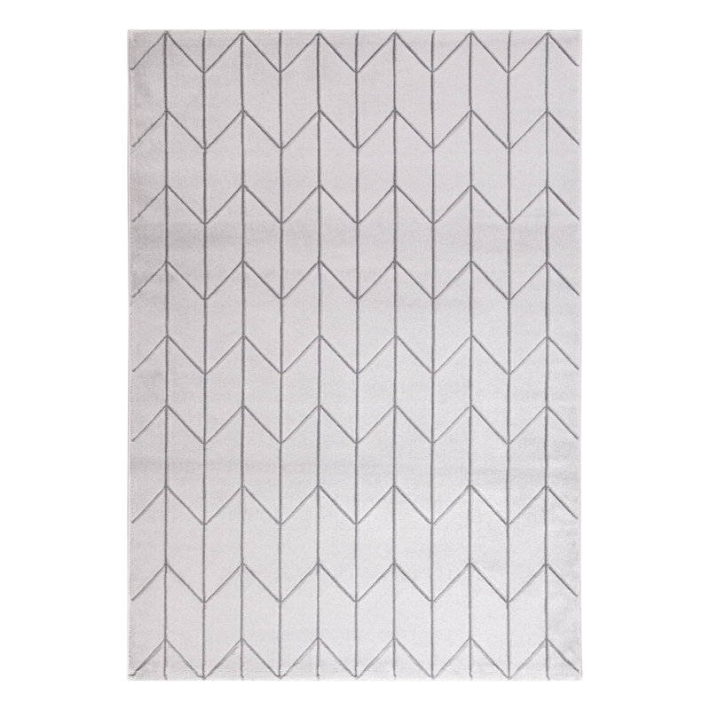 Lottie Geometric Hand Woven Area Rug, Rectangle 160 x 230cm