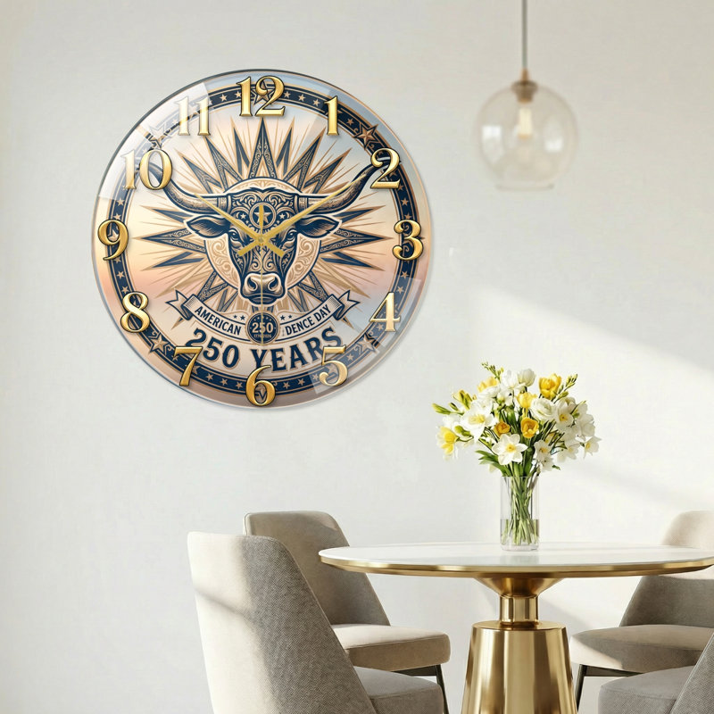 American Bull USA 250th Anniversary Merchandise Modern, 40 x 40 cm (15,7 x 15,7 pouces)