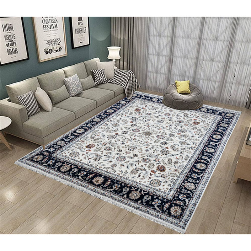 Rectangle Imperial Rectangular 8' X 10' Wool Area Rug with Non-Slip Backing
