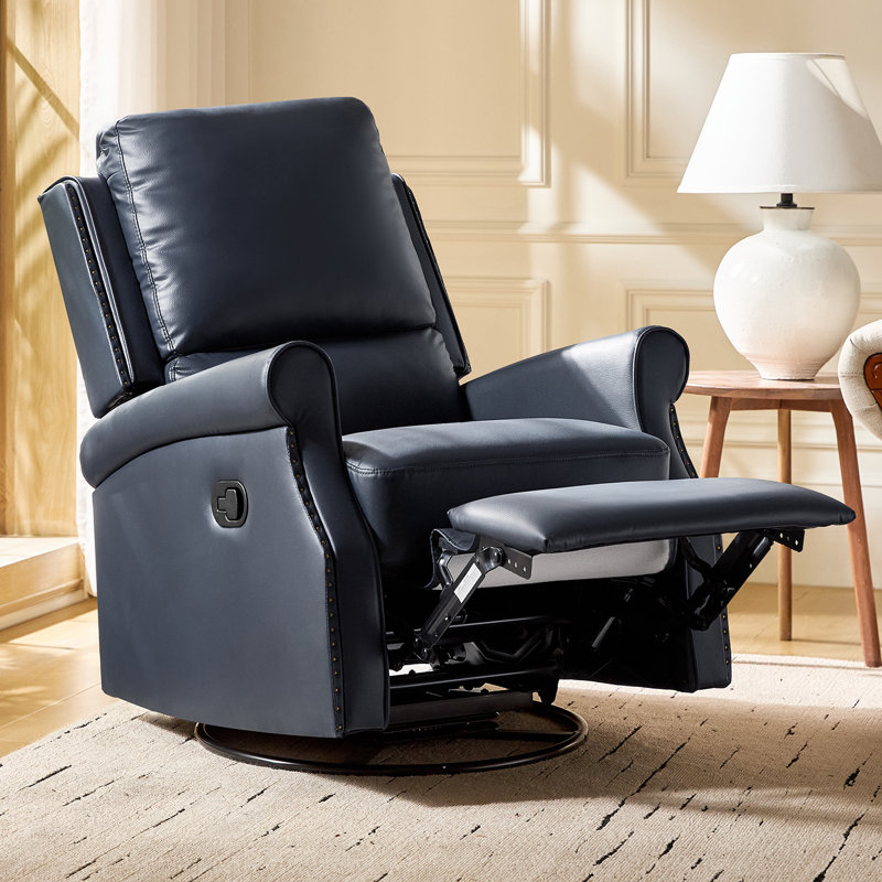 Fauteuil inclinable manuel traditionnel Philip, Marine