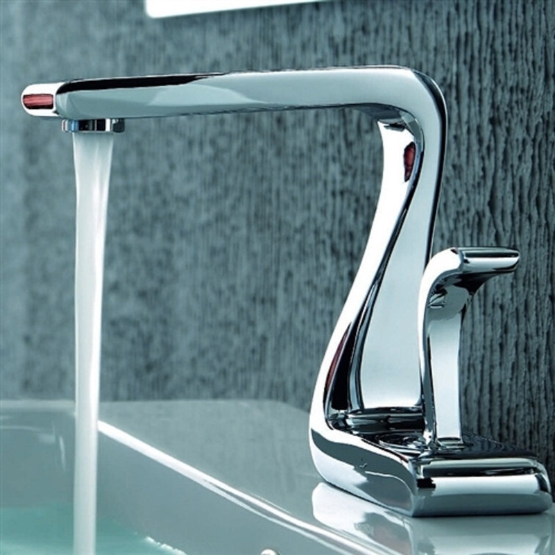 BathSelect Grohe Crane Deck Mount Faucet – Chrome Finish, Single Handle Mixer for Bathroom & Kitchen