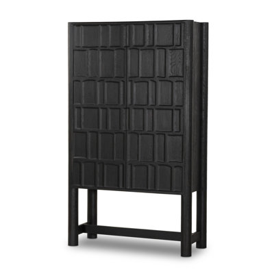 Ezri Cabinet-Black Oak
