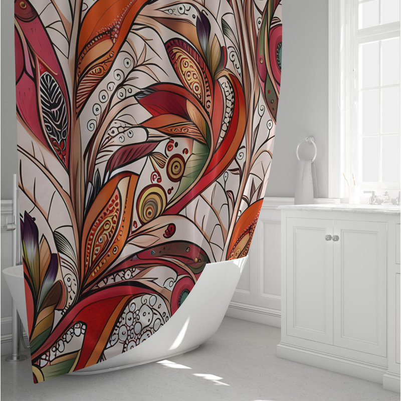 Rideau de douche Clarece, H 72 po x l 70 po