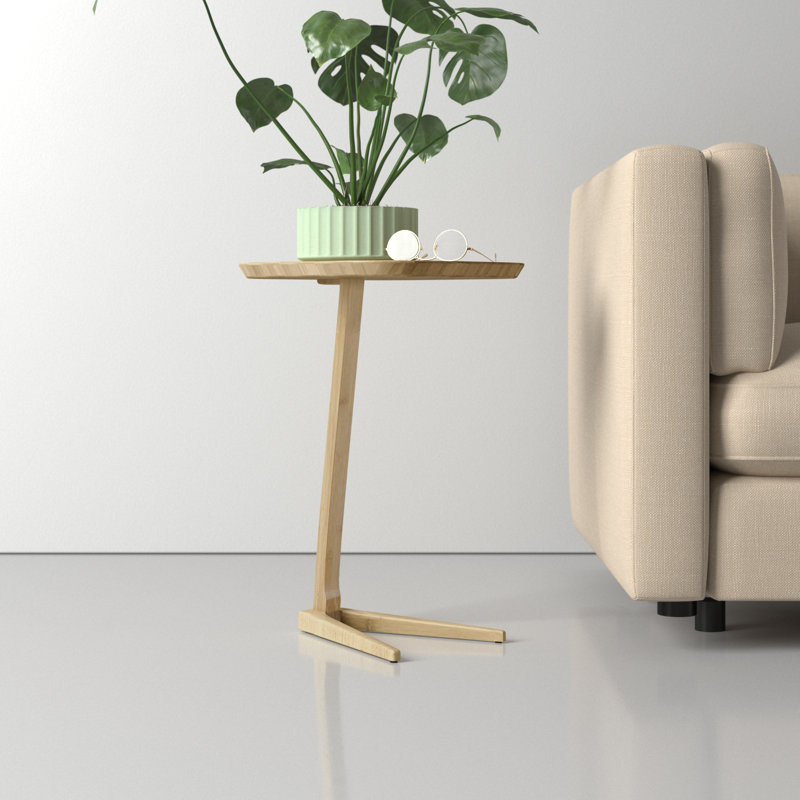 Juke End Table, Wheat