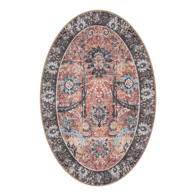 Maysn Performance Chenille Floral Indoor Rug