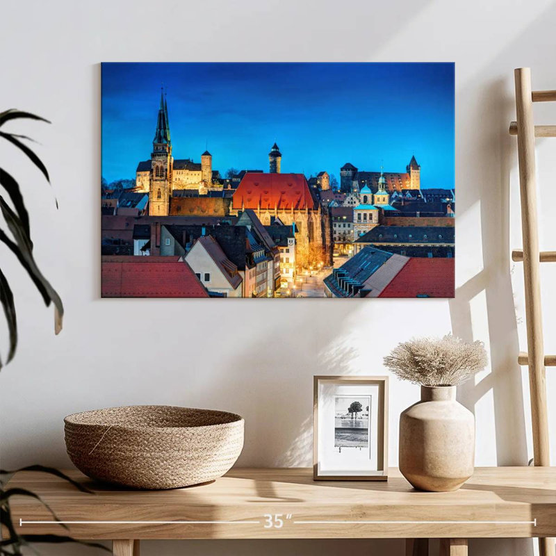 Bâtiments de Nurberg, H 16 po x l 24 po
