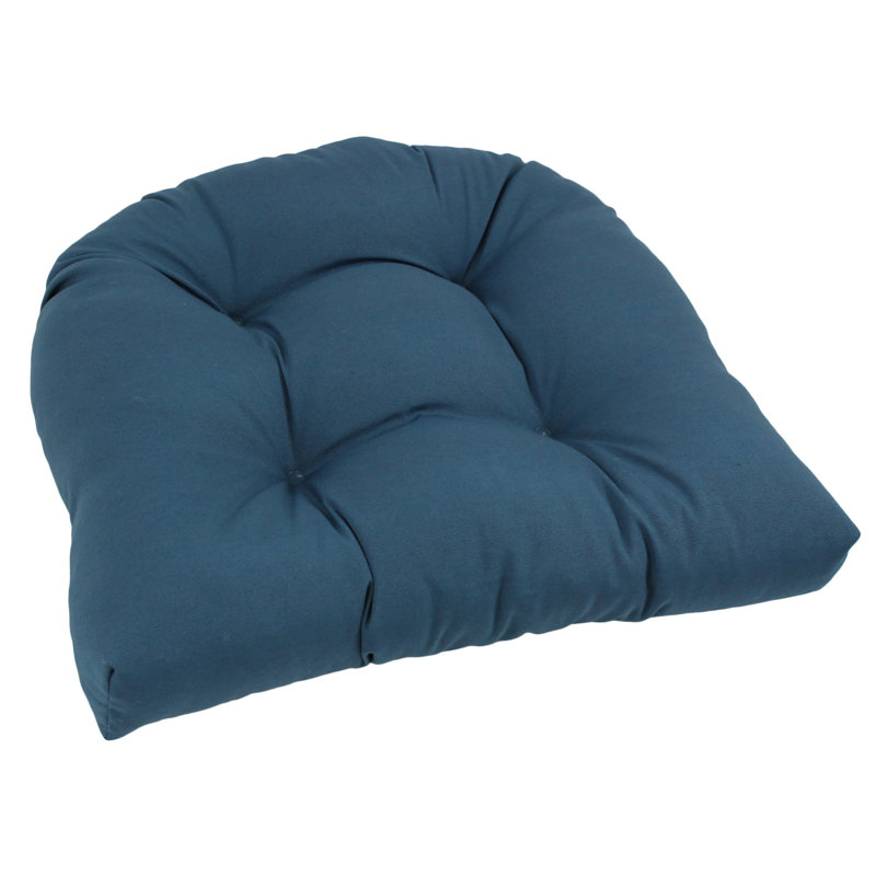 Outdoor 5'' Seat Cushion, Indigo, 1