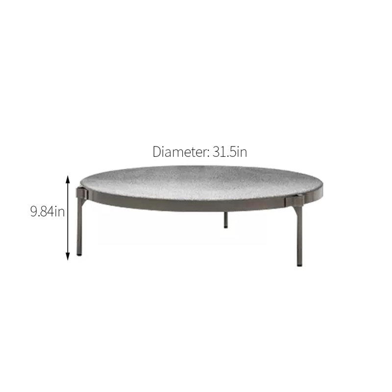 Table basse d'extérieur 31,5 po Naaz