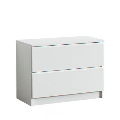 Devi White Wood Closet System