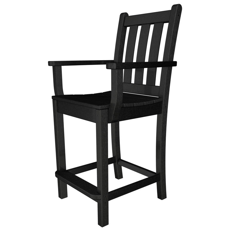 Fauteuil de jardin Lakeside POLYWOOD, Noir