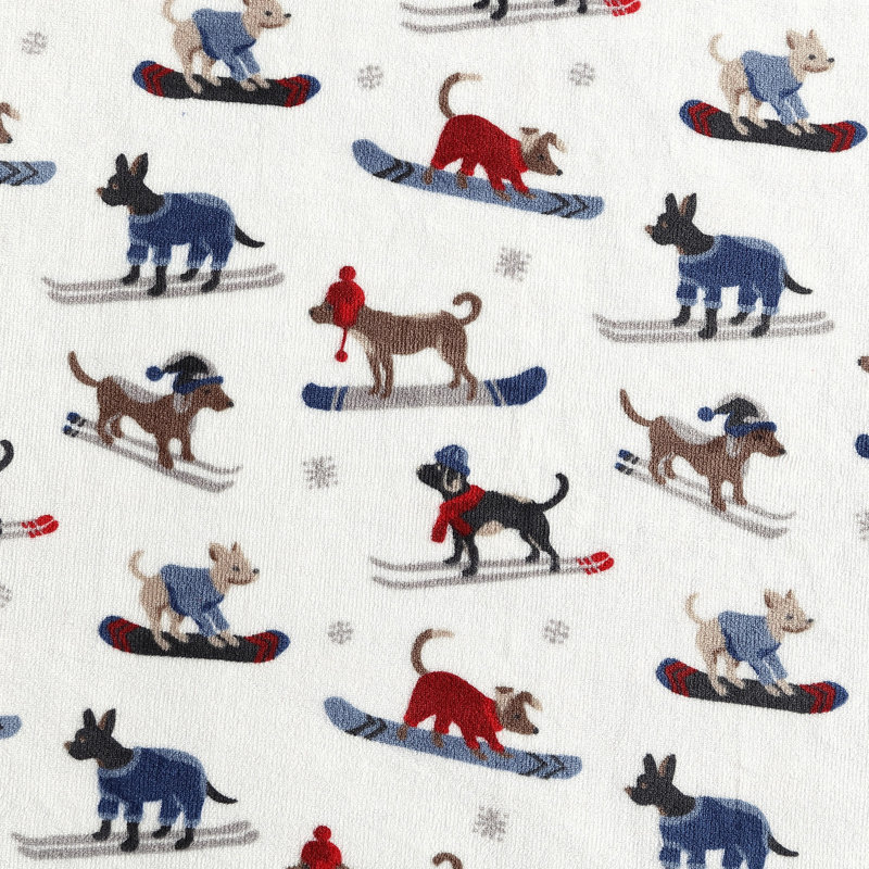 Jeté réversible Eddie Bauer, Ski Patrol Blue