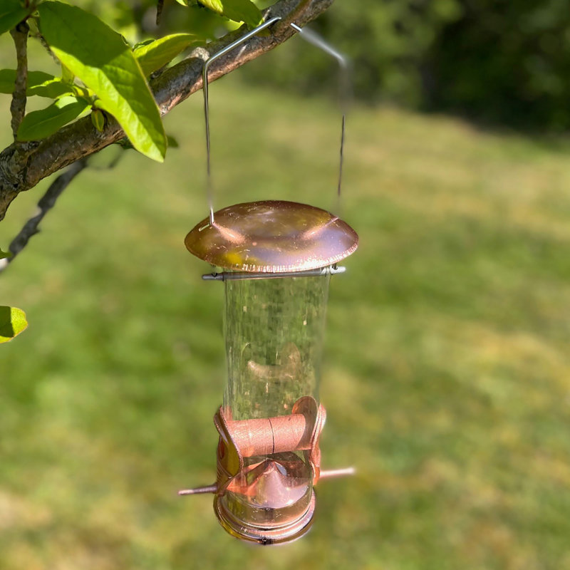 Felda Metal Hanging Tube Bird Feeder