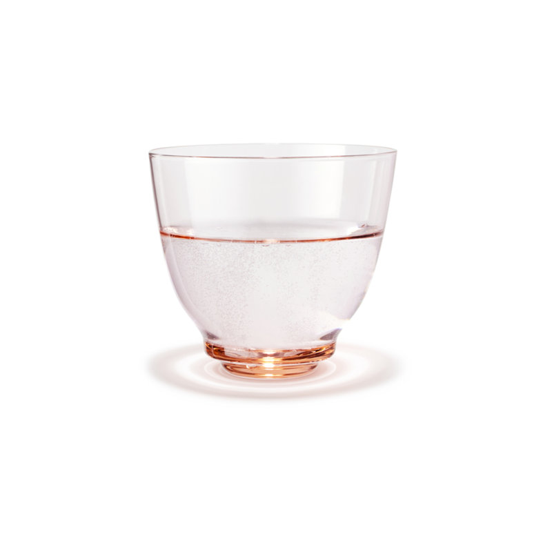 Flow 11.8oz. Drinking Glass, Pink