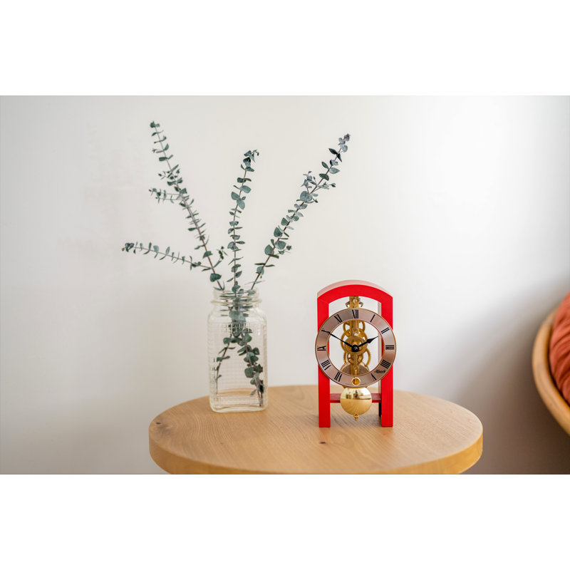 Patterson Mechanical Clock, Red