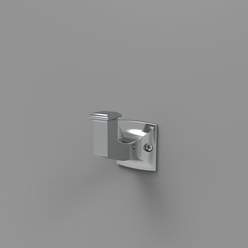 Brass Wall Wall Hook, Chrome