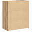 Storage Cabinet 80X42.5X93.5 Cm Engineered Wood-2133350879