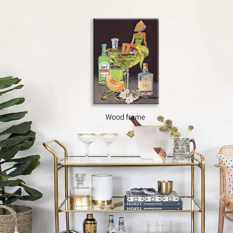 1 Piece Wrapped Canvas Wall Art