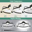 28In. Modern Flush Mount Ceiling Fan With Starry Lights And APP Control For Bedroom
