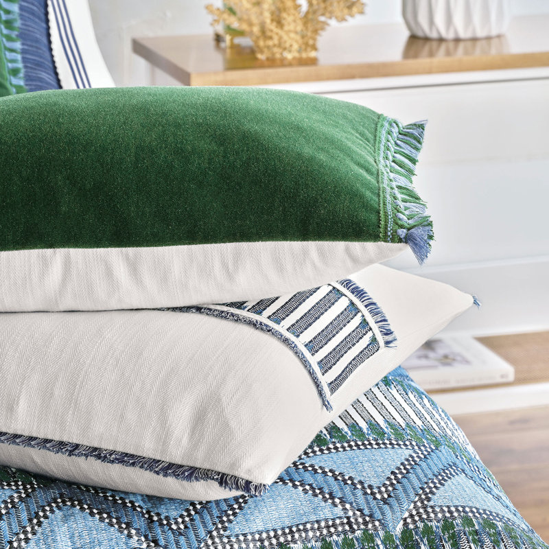 Corona Del Mar Pillow Cover & Insert, Rectangle 15"H x 26"W
