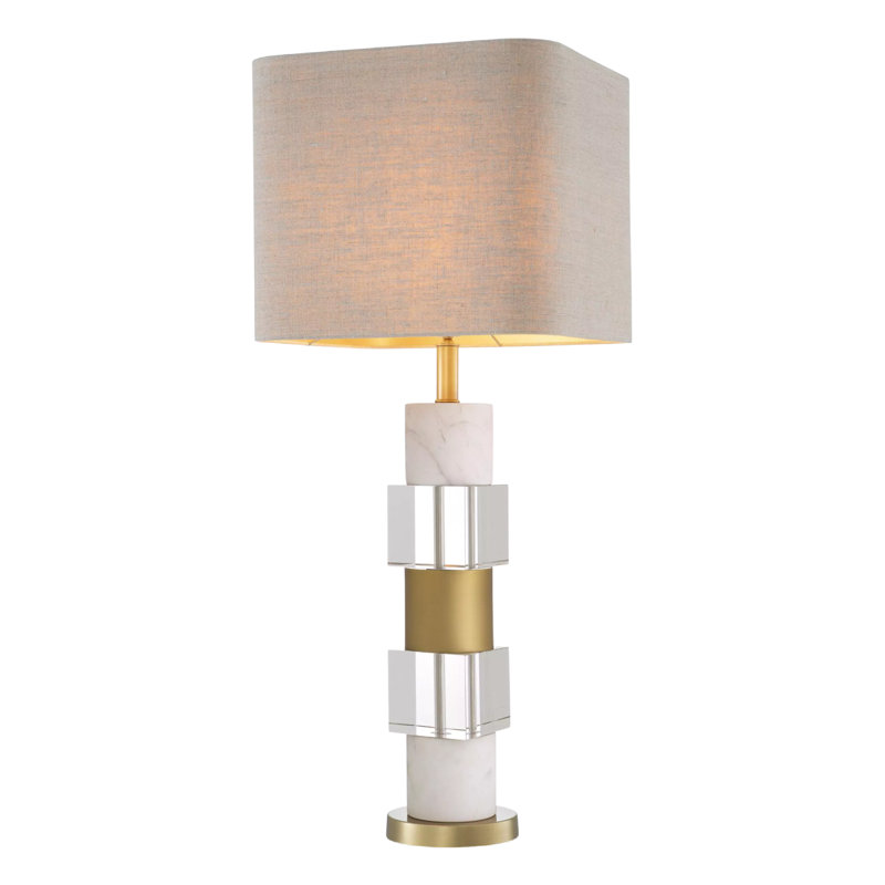 Cullingham Table Lamp, White