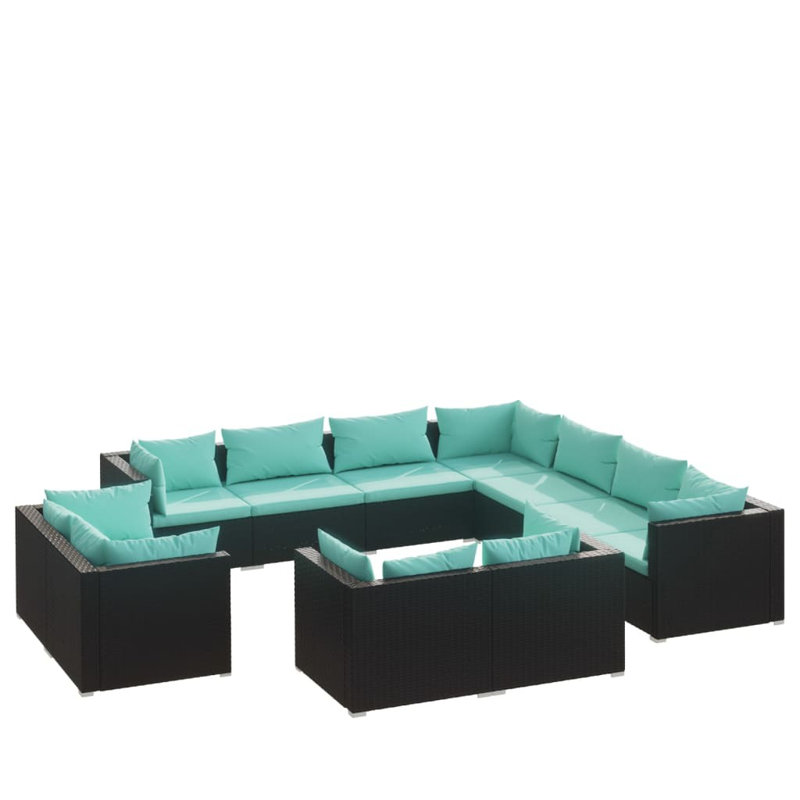 Larizza 11 - Person Seating Group with Cushions, Mint