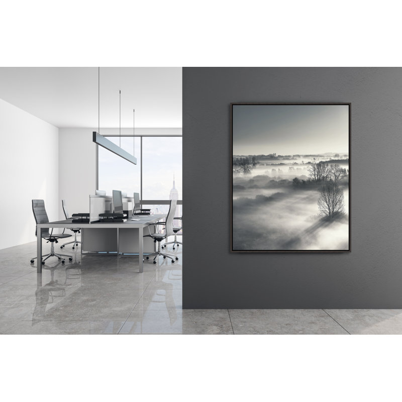 «Misty Fall II» par David Keochkerian - Photographie sur toile, Verre