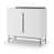 Matt White/Dark Chrome selected