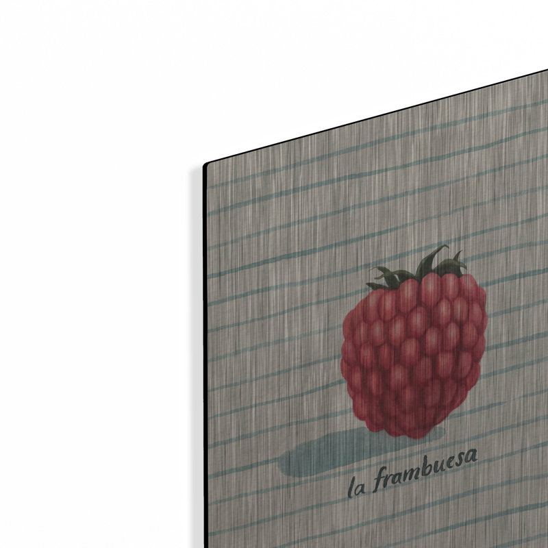  «Las Frutas 4» par Grace Popp, art mural en métal, 12 po x 16 po, H 16 po x l 12 po
