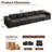 Straight Modular Sofa With Compressed Boneless Sectional-1808894137-1809568254