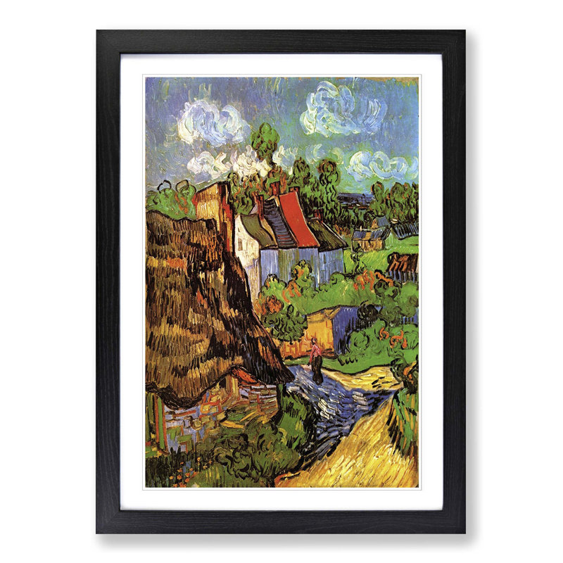 Vincent Van Gogh - Single Picture Frame Painting, Black
