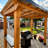 8 ft. W x 5 ft. D Cedar Wood Grill Gazebo
