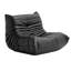 Grand fauteuil à billes et méridienne en cuir véritable-85821246