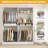 Closet System 2ith Hanging Rods and Shelves-397025875