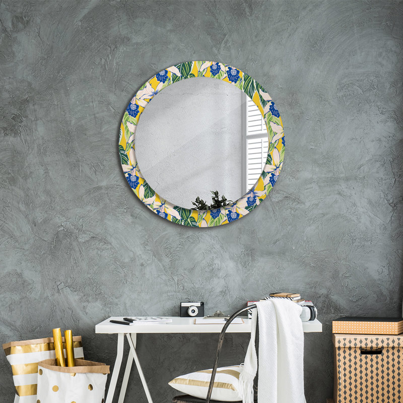 Huldar Glass Flat Wall Mirror
