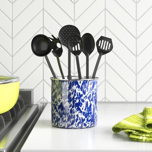 BESTZMWK kitchen utensil set - 11 cooking utensils - colorful silicone  kitchen utensils - nonstick cookware with spatula set - colored