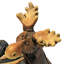 Statue bras de fer orignal et ours noir