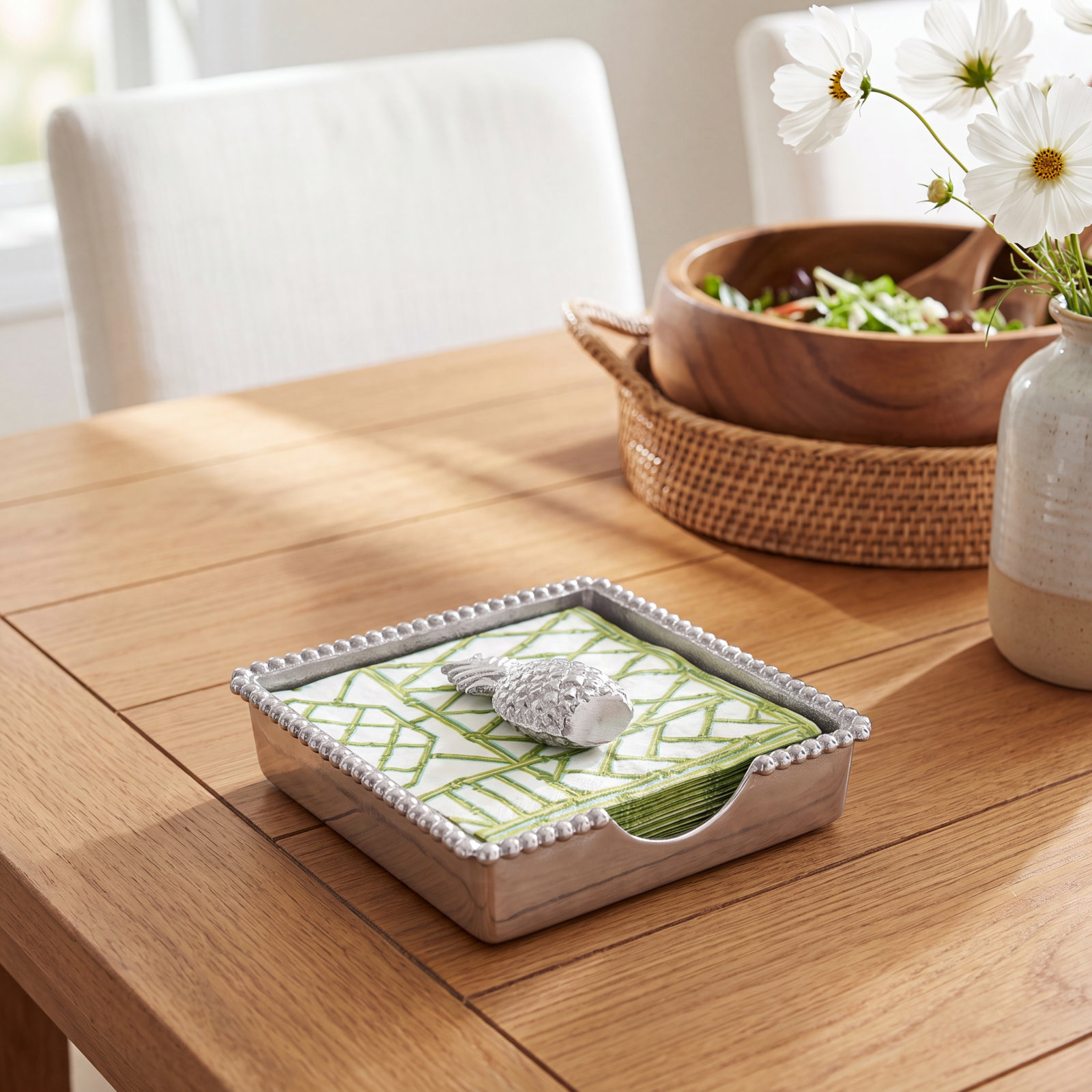 Palmy Nights No Mounting / Installation Required Napkin Holder