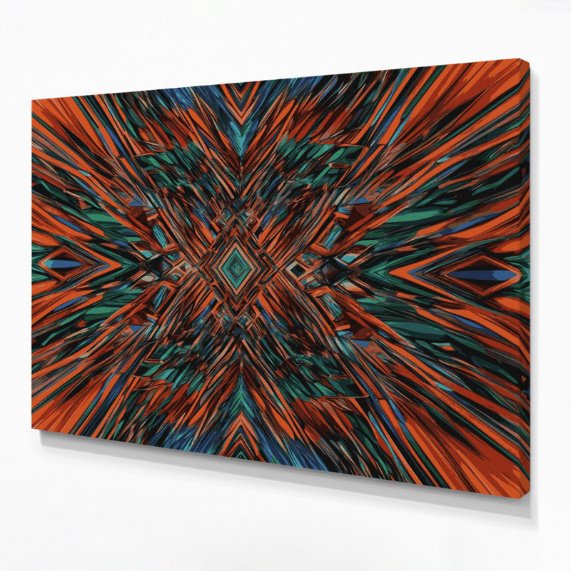 Art mural Op Op 42, 8" H x 10" W