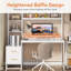 Bureau d'ordinateur 55 pouces avec huche-4848159