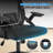 Ergonomic Mesh Office Chair, Rolling Task Chair With Adjustable Headrest, Flip-Up Armrests and Lumbar Support